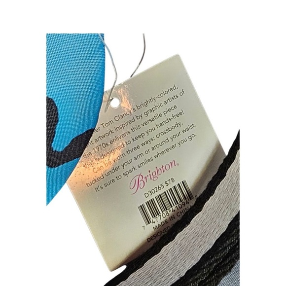 Brighton ❤️ Bags Brighton Graffiti Love Crossbody Belt - NWT - Picture 4 of 5